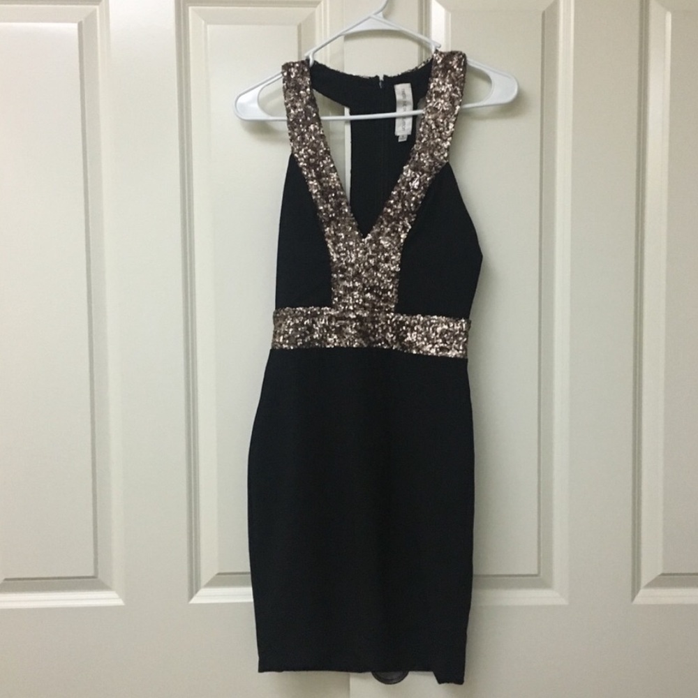 Dress the Population Rylee Sequin Body-Con Dress